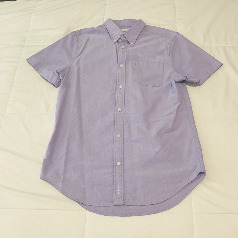 Cotton Five Four Solid Shirt for Men.